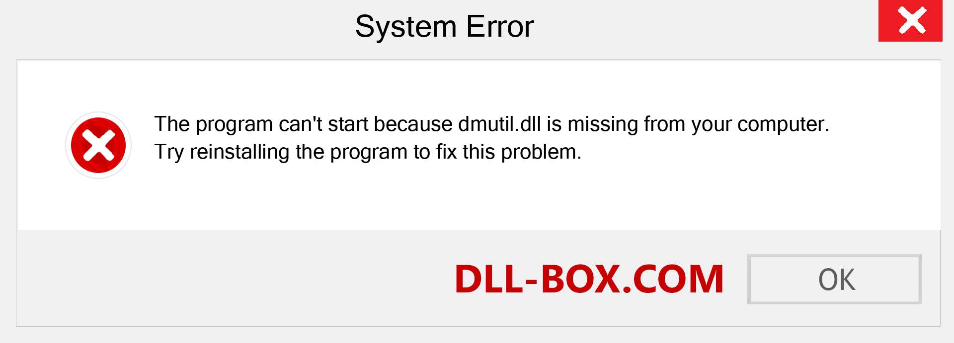  dmutil.dll file is missing?. Download for Windows 7, 8, 10 - Fix  dmutil dll Missing Error on Windows, photos, images